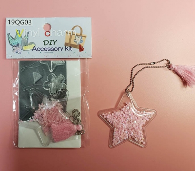 DIY Soft PVC Transparent Star Shape Accessories Kit